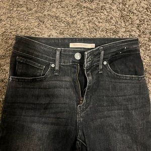 Levi Strauss 721 High Rise Skinny Jeans